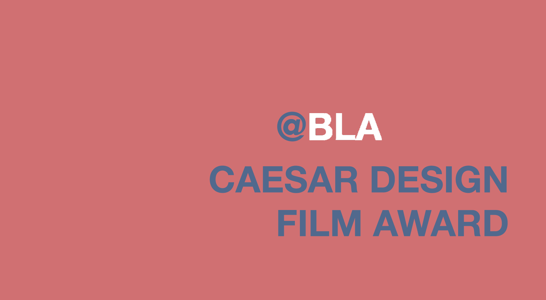 Caesar Design Film Award - EFF 2021 @ BLA